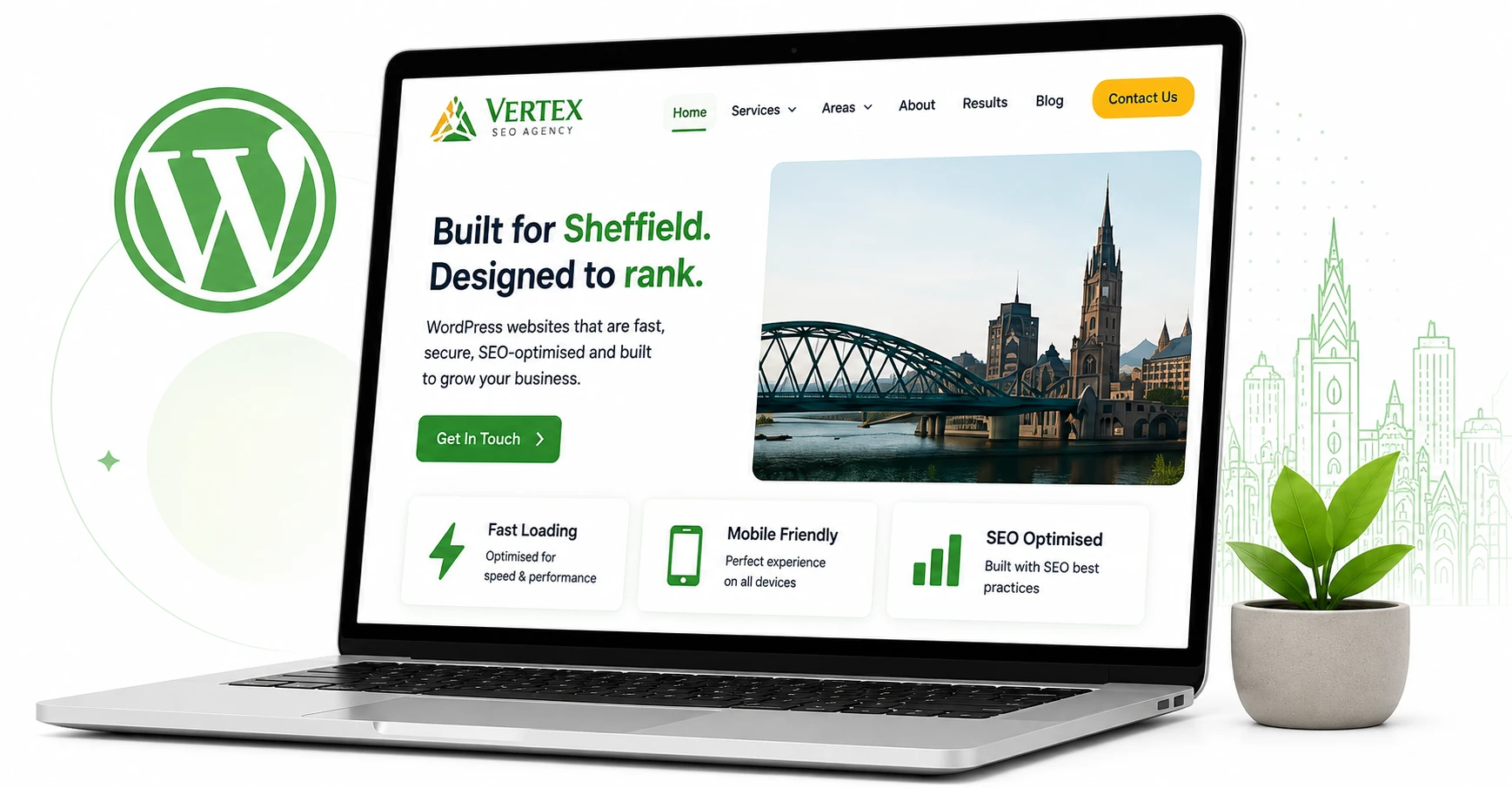 WordPress website design Sheffield